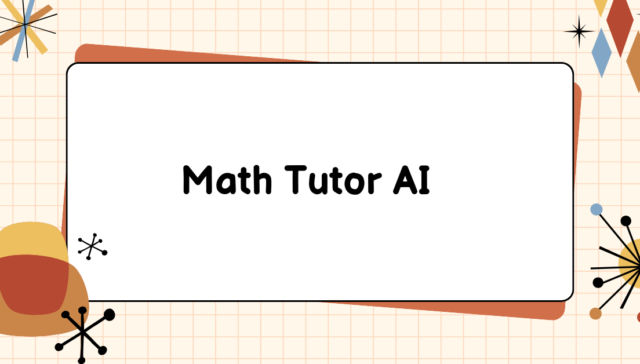 Math Tutor AI