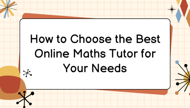 online maths tutor