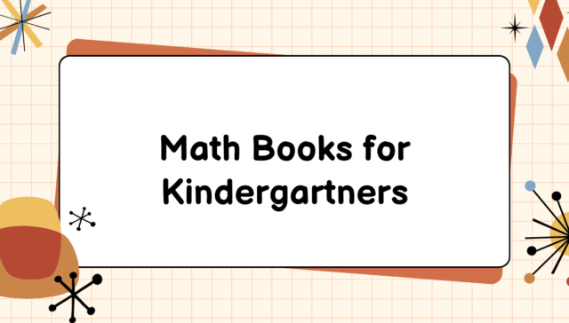 Math Books for Kindergartners