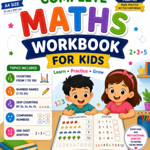 Complete Maths Workbook for Kids Age 4+ | 80+ Worksheets by Mathematical Space